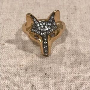Stella & Dot ~ RARE ~ Alice Temperley Fox Ring, sz 8